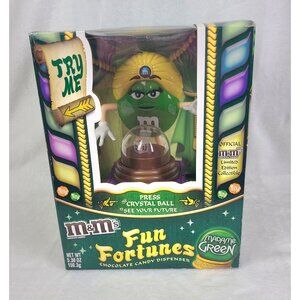 Madame Green M&M's Fun Fortune Teller Candy Dispenser New in Box